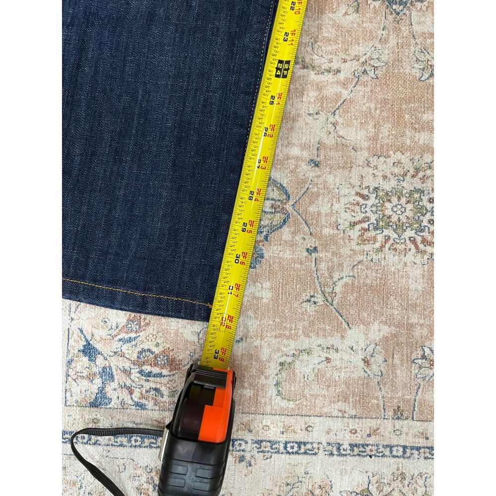 CAbi Women's Straight Leg Jeans - Dark Indigo Blue - Picture 10 of 13